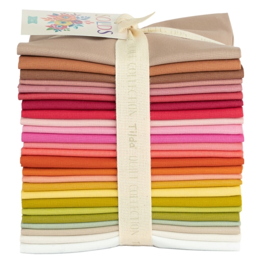 Tilda - Fat Quarter Bundle - Solids - Red